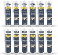 EVERFIX Acryl weiss, (310 ml, 12 Stück)...