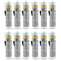 EVERFIX Bitumen Dichtmasse und Kleber (12 x 310ml...