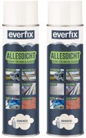 EVERFIX Allesdicht Spray (2 x 500 ml, creme weiss )...