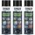 EVERFIX Allesdicht Spray (3 x 500 ml, schwarz) Dichtspray wasserdicht, Flüssigkunststoff , flüssiger Kunststoff zur Abdichtung
