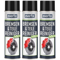 Everfix Bremsenreiniger Spray (3 x 500 ml) Bremsen und...