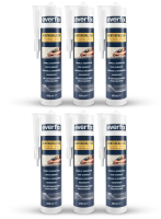 EVERFIX Montagekleber transparent (6 Stück) für...