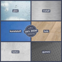 EVERFIX Evertape Reparatur Klebeband, Reparaturset, wasserdicht, Set zum Abdichten und Reparieren - auch auf nasser Fläche und unter Wasser verwendbar (10 cm x 150 cm) transparent